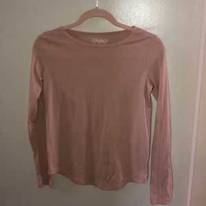 Light Pink Long-Sleeved Shirt